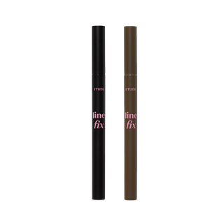 ETUDE Line Fix Brush Liner | Long-Lasting All-Proof Eyeliner with Precision Brush Tip 0.5g