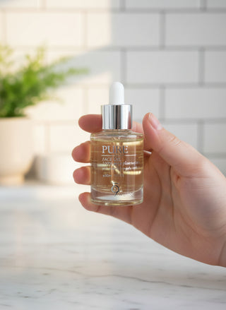 9wishes Pure Face Oil 30ml | Lightweight Deep Hydration & Nourishing Skin Barrier Oil