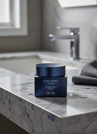 O HUI The First Geniture For Men Refreshing Cream 50ml | Lightweight Anti-Aging & Hydrating