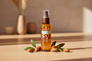 NATURE REPUBLIC Argan Essential Deep Care Hair Essence 80ml - Repairing Serum for Damaged Hair