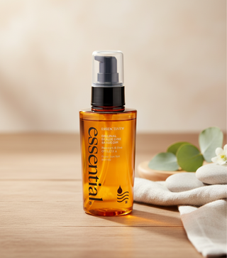 THE FACE SHOP Essential Damage Care Hair Serum (100ml) – K-Beauty Leave-In Treatment for Dry, Frizzy & Damaged Hair – Shine Boosting & Heat Protection