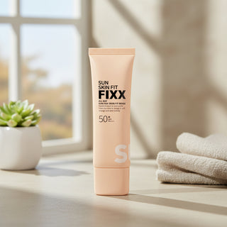 so natural ALL DAY SUN FIXX SKIN FIT BEIGE SPF50+ PA++++ 50ml | Toning Sunscreen