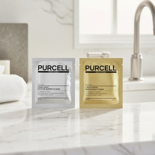 PURCELL Eye Mask Pack Set (6-Pack, 2 Types) | Hydrating & Revitalizing Under Eye Patches