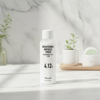 Parnell Niacinamide 4.12 Rice Brightening Ampoule Toner 200ml | High-Concentration Tone Corrector