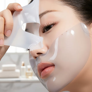 MEDITHERAPY Blue Layer Water Dome Mask (4-Pack x 34g) | Deep Hydration & Calming Sheet Mask