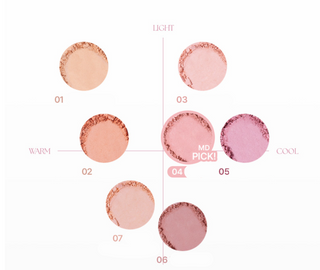 WAKEMAKE Sheer Breeze Blusher 5g (7colors)