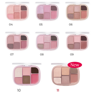 WAKEMAKE Soft Sheer Multi Palette 6.4g (11 Colors)