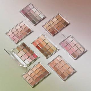 WAKEMAKE Soft Blurring Eye Palette 14g (17colors)