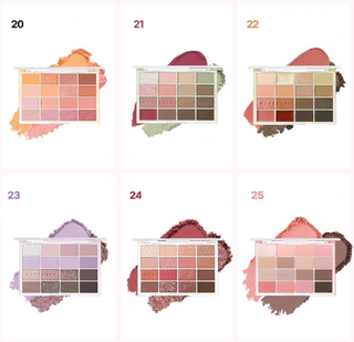 WAKEMAKE Soft Blurring Eye Palette 14g (17colors)
