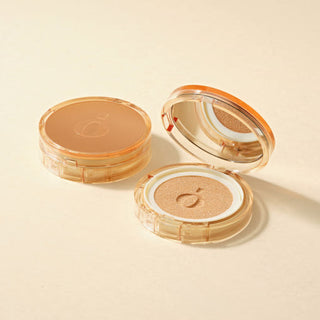 ongredients Skin Barrier Glow Cover Cushion SPF50+ PA++++ 14g | High-Coverage, Moisturizing Foundation with 3 Colors