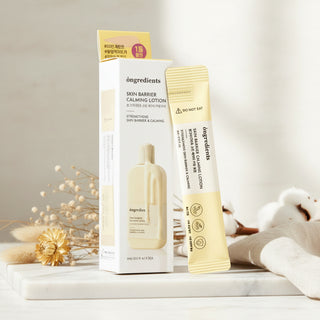 Ongredients Skin Barrier Calming Lotion (5-Pack: 4ml/ea) – K-Beauty Soothing & Moisturizing Mini Lotion – Sensitive Skin Repair & Barrier Strengthening