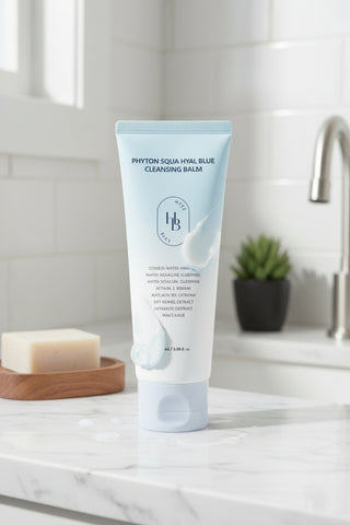 HEVEBLUE Phyton Squa Hyal Blue Cleansing Balm 100ml | Deep Hydrating Makeup Removerimage