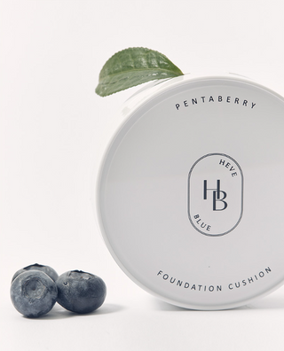 HEVEBLUE Pentaberry Glow Foundation Cushion SPF50+ PA++++ 15g (3colors)