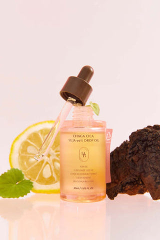 HEVEBLUE Chaga CiCa Yuja 99% Drop Oil 30ml