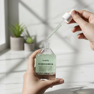 Bravity Derma Green 5 Calming Elixir 40ml | Soothing, Hydrating & Redness Relief Serum