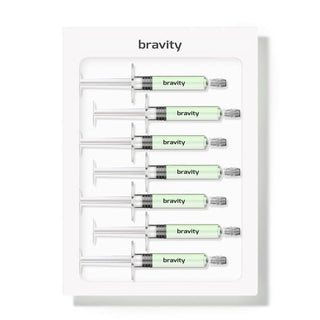 bravity Derma Green 5 Calming Elixir 3.5ml x 7ea – Intensive Calming Ampoule Set for Redness & Sensitive Skin (Syringe Type)