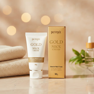PETITFEE Gold Neck Cream 50ml | Anti-Aging Firming & Hydrating Formula
