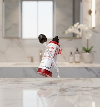 MEDICUBE Hypochlorous Acid PEEL SHOT (80ml) | K-Beauty Advanced Exfoliating Treatment w/ HOCl | Gentle Acid Peel for Acne-Prone & Sensitive Skin | Calming Renewal Serum