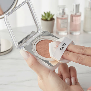 CLIO Kill Cover Founwear Cushion The Original Set (15g + 15g Refill) – K-Beauty SPF 50+ PA+++ Foundation – High Coverage, 54-Hour Wear, Semi-Matte Finish (5 Shades)