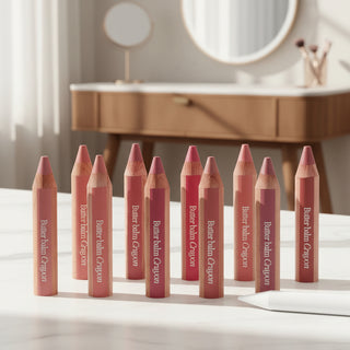 CLIO Butter Balm Crayon + Sharpener Set (3.9g) – Moisturizing K-Beauty Lip Crayon for Smooth Color & Hydrating Butter Finish – 9 Versatile Shades