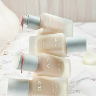CLIO Kill Cover Founwear Liquid Foundation The Original (35ml) – High-Performance K-Beauty Full Coverage Formula – Long-Lasting Semi-Matte Finish (5 Versatile Shades)