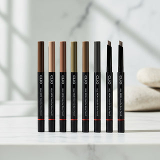 CLIO Kill Brow Auto Hard Brow Pencil (0.31g) – K-Beauty Triangular Tip for Precise Hair-Like Strokes – Long-Lasting, Smudge-Proof (7 Natural Colors)