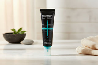 MEDIHEAL Madecassoside Derma Cream (50ml): High-Performance Dermal Reconstruction System + Rapid 2X Barrier Fortification – Advanced Cica-Liposome Engineering for Elite Recovery & Post-Blemish Repair