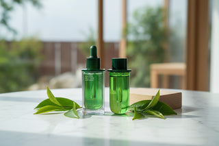 MEDIHEAL Tea Tree Calming Moisture Ampoule 50ml (Eco-Refill Module): Ultra-Rapid 30s Soothing Matrix + 92% Tea Tree Purity – High-Performance Acne-Defense & Redness Suppression System