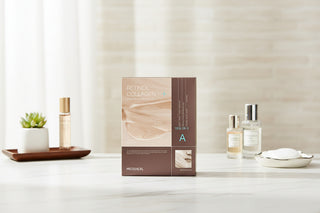 MEDIHEAL Derma Seal Retinol Collagen Mask: 28ml x 10ea High-Torque Dermal-Resurfacing & Structural-Firming System