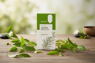 MEDIHEAL Teatree Impact In Balancing Mask: 24ml x 10ea High-Torque Sebum-Extraction & Pore-Refining System 
