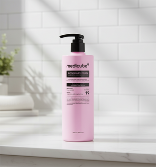 MEDICUBE Rosemary PDRN Cooling Thickening Shampoo 400ml | Anti-Hair Loss, Scalp Soothing & Volumizing Treatment | For Thinning Hair & Oily Scalp