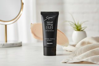 Hanskin Super Velvet Fitting BB Cream SPF35 PA++ 30g - High-Coverage Matte Finish