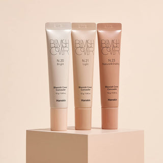 Hanskin Blemish Cover Color Edition Concealer 12g - Full Coverage Color Correcting Concealer