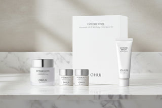 O HUI Prime Advancer PDRN Collagen Gelfting Mask | 4-Piece Lifting Set