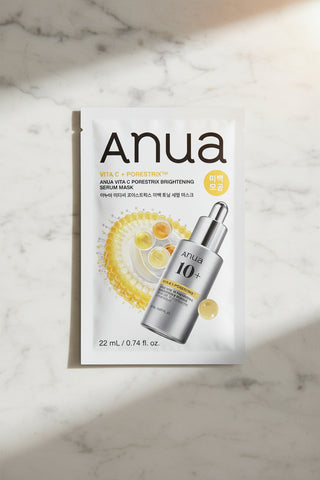 Anua Vita C Porestrix Brightening Serum Mask 22ml X 10ea