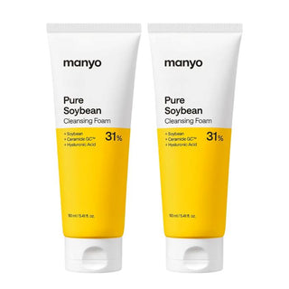 MANYO FACTORY Pure Soybean Cleansing Foam 160ml x 2ea