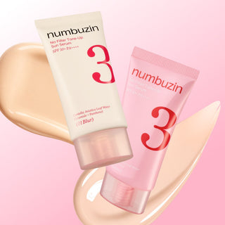 numbuzin No.3 No Filter Tone-Up Sun Serum SPF50+ PA++++ 50ml (2types)