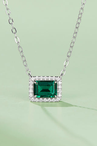 emerald green necklace