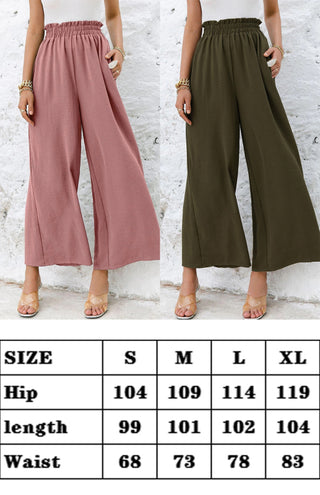 Women's High Waist Wide Leg Pants