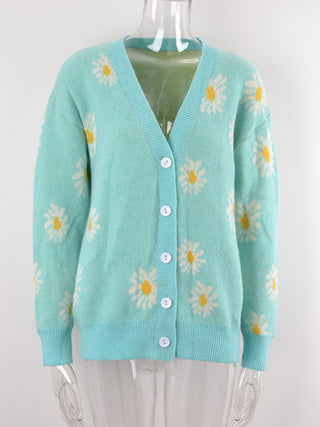 Women's Daisy Knitted Sweater