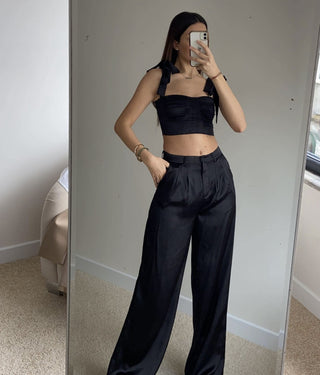 Women's Pleated Camisole Top