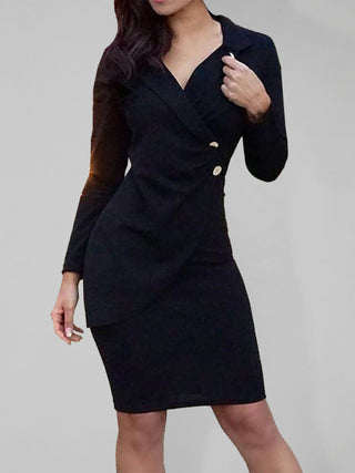 Women's Elegant Collar Dress