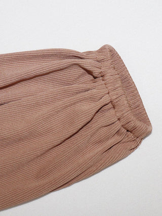 Women's Trim Knitted Long Sleeve T-Shirt