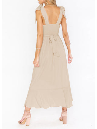 Women's Elegant and Fashionable Commuter Slit French High-end Sense Dress