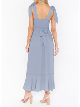 Women's Elegant and Fashionable Commuter Slit French High-end Sense Dress