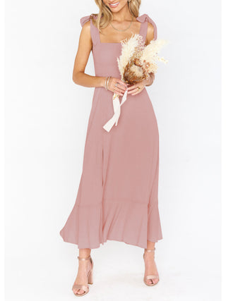 Women's Elegant and Fashionable Commuter Slit French High-end Sense Dress