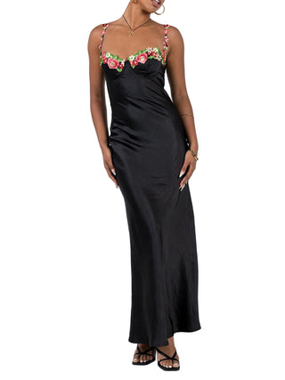 Women's Lace Camisole Long Dress