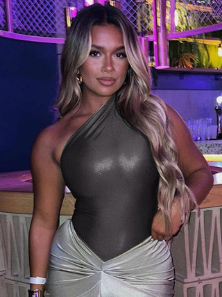 Sexy slim sleeveless all-match jumpsuit for women