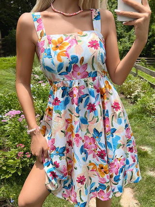Women's French Style Floral dress